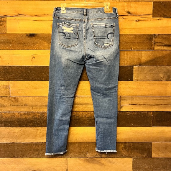 American Eagle super stretchy distressed jeggings, 10 - Picture 2 of 10
